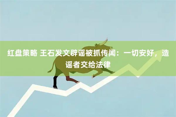 红盘策略 王石发文辟谣被抓传闻：一切安好，造谣者交给法律